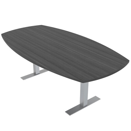 Skutchi Designs 45 in W, 84 in L, 29 in H, Engineered Wood Top, Grey HAR-ABOT-46X84-T-ASIANNIGHT